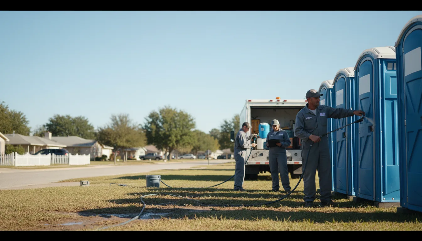 Long-Term Portable Toilet Rental in Johnsonville, IL near me